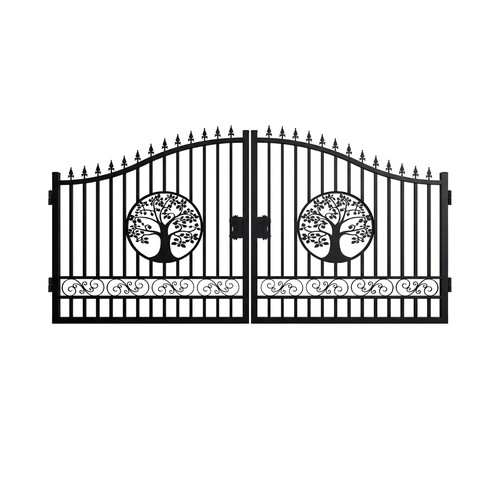 14ft dual swing driveway - dual,