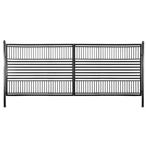 Aleko modern garden steel dual - garden,