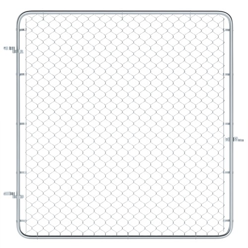 Chain link fence gate - chain,