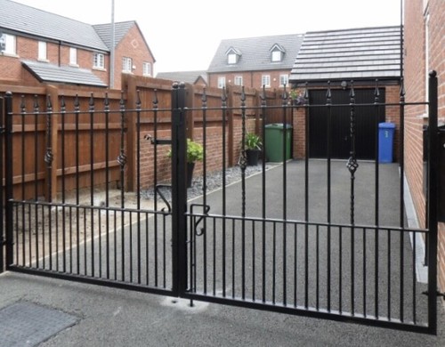 Driveway gate metal - gate, ,metal