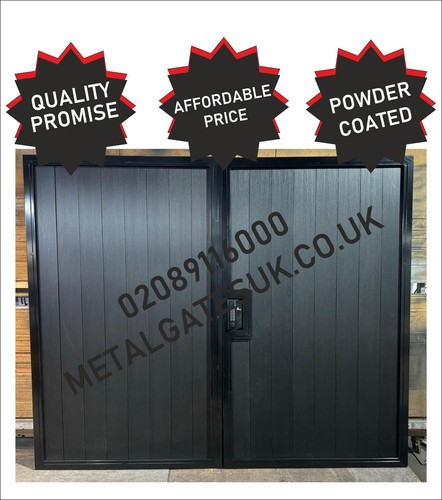 Composite wood gate driveway - gate, /