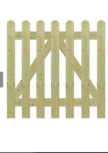 Pressure treated palisade - treated,