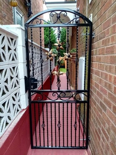Metal gate security - metal, security,