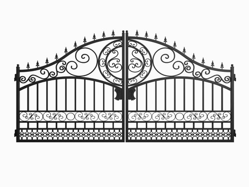 14ft arched steel - steel, swing