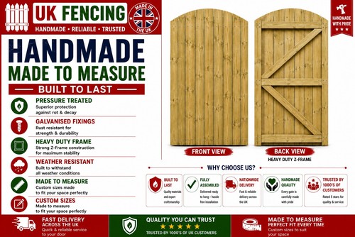 Heavy duty feather edge garden - heavy,
