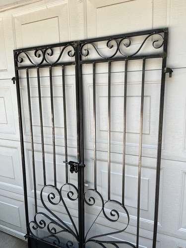 Decorative metal scroll garden - decorative,