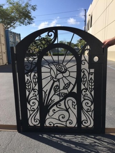 Metal gate modern urban - gate,