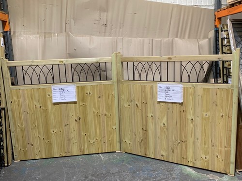 Flat top wooden timber garden - wooden,
